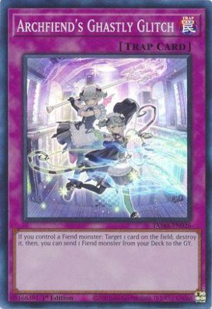 Archfiend's Ghastly Glitch [1st Edition] TAMA-EN026 (YuGiOh Tactical Masters)