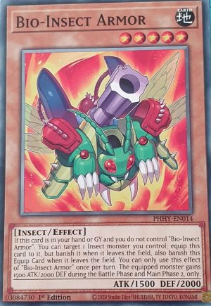 Bio-Insect Armor PHHY-EN014 (YuGiOh Photon Hypernova)