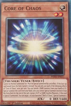 Core of Chaos PHHY-EN011 (YuGiOh Photon Hypernova)