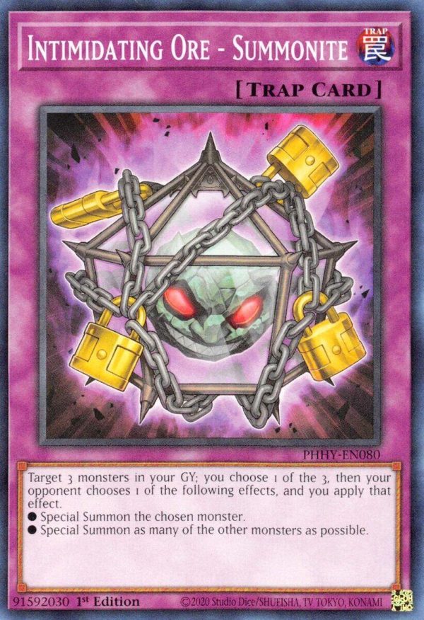 Intimidating Ore - Summonite PHHY-EN080 (YuGiOh Photon Hypernova)