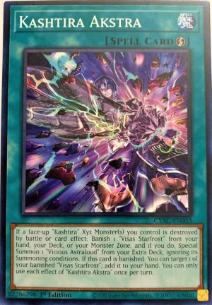 Kashtira Akstra CYAC-EN055 (YuGiOh Cyberstorm Access)