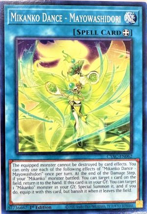 Mikanko Dance - Mayowashidori CYAC-EN062 (YuGiOh Cyberstorm Access)