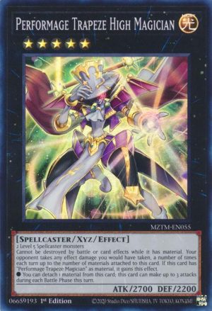 Performage Trapeze High Magician MZTM-EN055 (YuGiOh Maze of the Master)