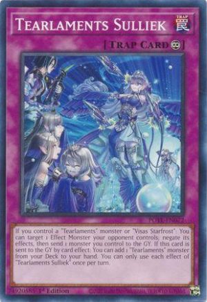 Tearlaments Sulliek [1st Edition] POTE-EN072 (YuGiOh Power Of The Elements)